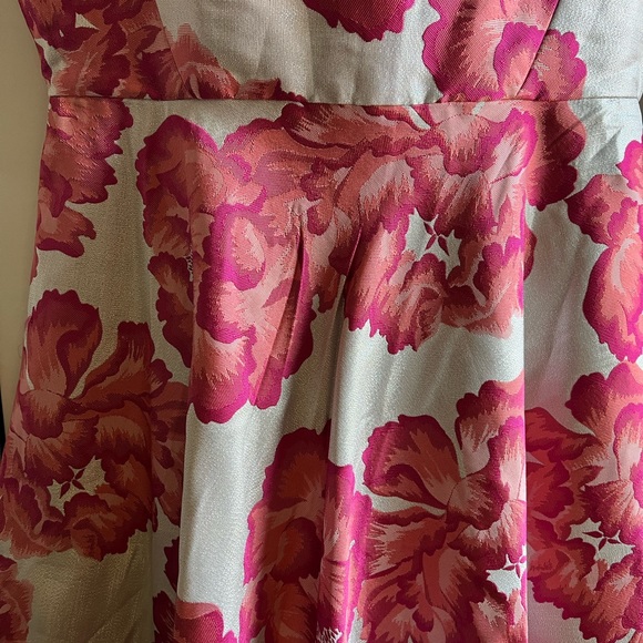 Betsey Johnson Pink Flowered Dress - Picture 3 of 10